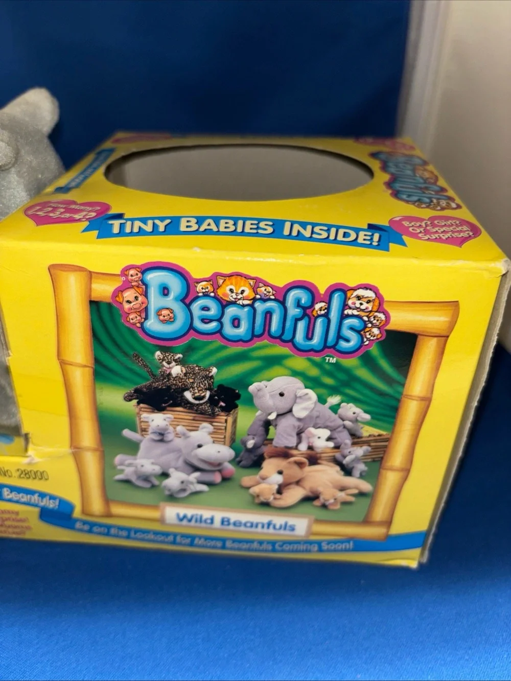 Playmates Toys gray hippo